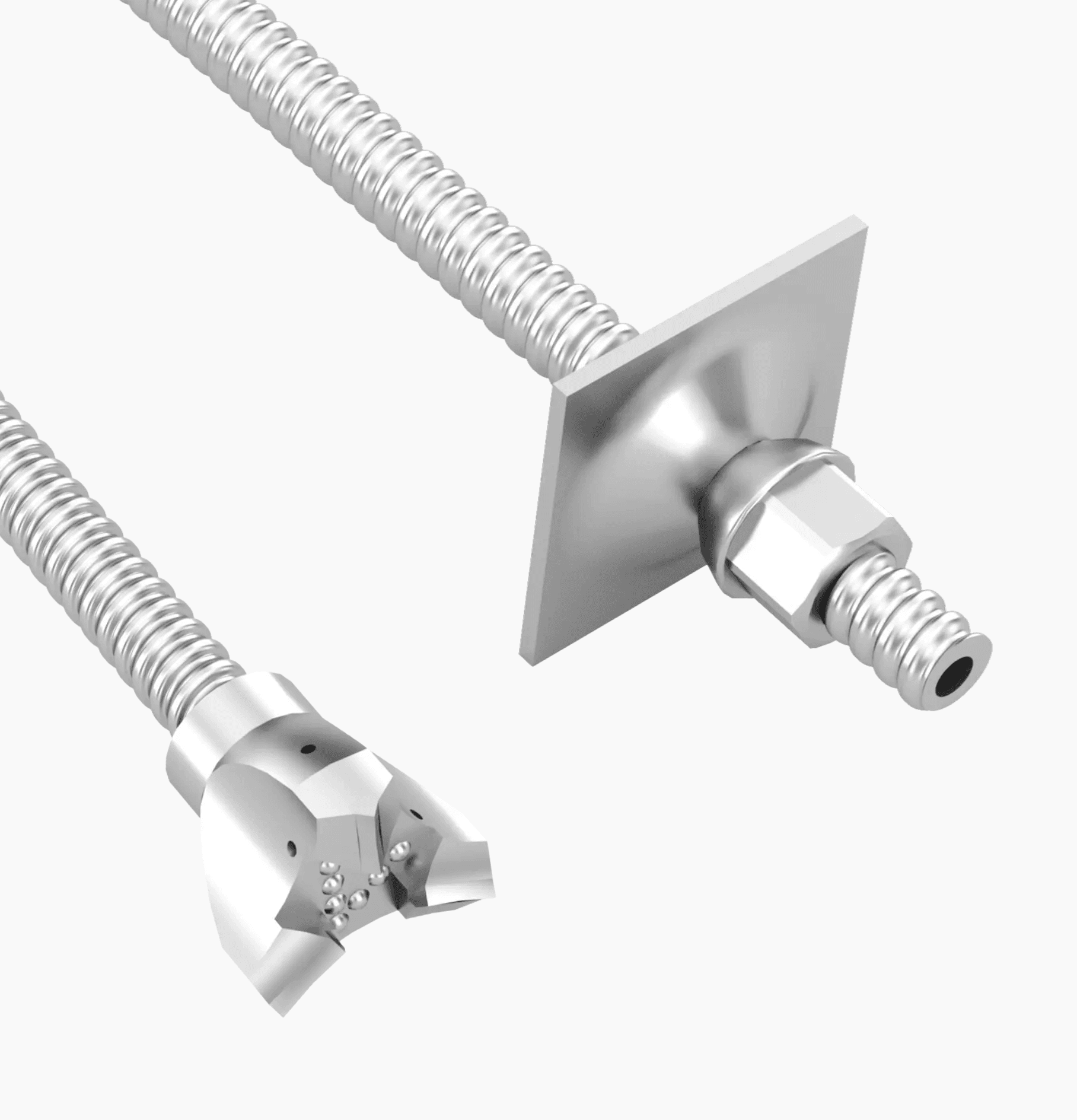 DYWI-Drill-Hohlstab-Bodennagel-Kopf-und-Bohrkrone